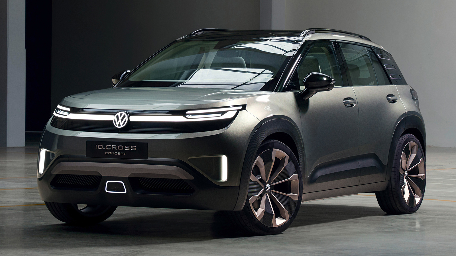 ID Cross Concept: Αυτό είναι το ηλεκτρικό Volkswagen T-Cross  